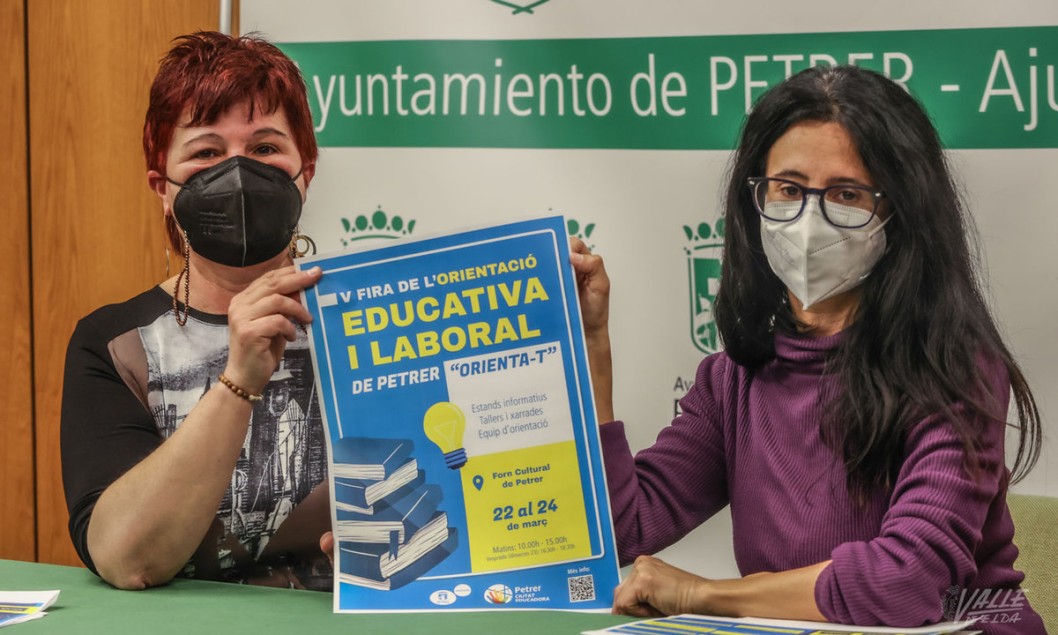 Petrer organiza la quinta Feria de Orientación educativa y laboral “Orienta-t” Petrer organiza la quinta Feria de Orientación educativa y laboral “Orienta-t”