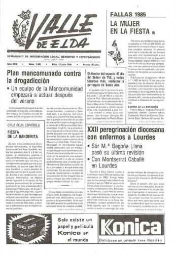 N&uacute;mero 1.486 - 13 de julio de 1985