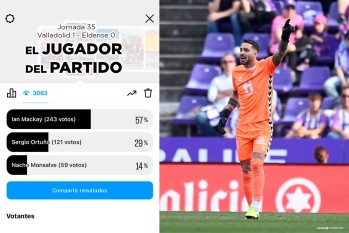 Ian Mackay es el mejor jugador de la semana en su debut como azulgrana