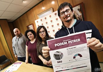 Podem Petrer inicia una campa&ntilde;a para recaudar fondos y abrir su sede