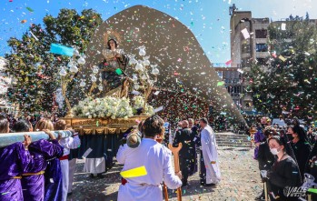 La Semana Santa eldense llega a su fin con el Encuentro de Gloria