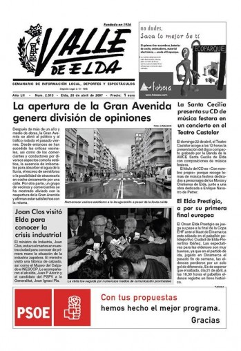 N&uacute;mero 2.513 - 20 de abril de 2007