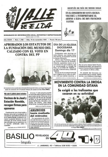 N&uacute;mero 1.789 - 15 de noviembre de 1991