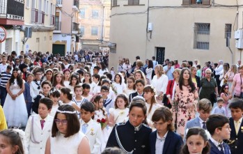 Los Gigantes y Cabezudos vuelven a Elda con el Corpus Christi