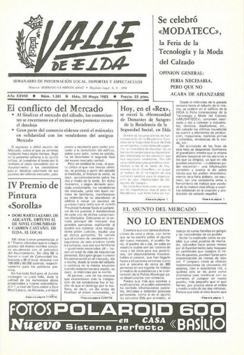 N&uacute;mero 1.381 - 20 de mayo de 1983