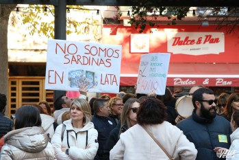 Los docentes a la huelga para exigir mejoras