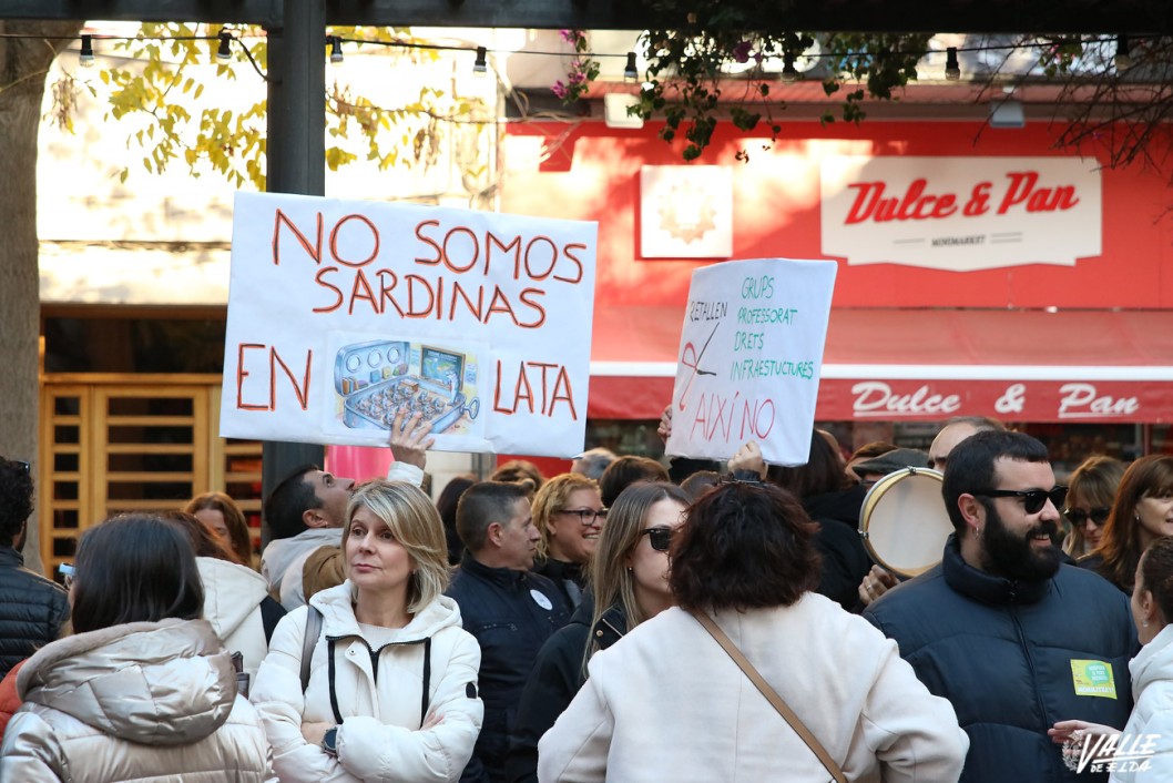 Los docentes a la huelga para exigir mejoras