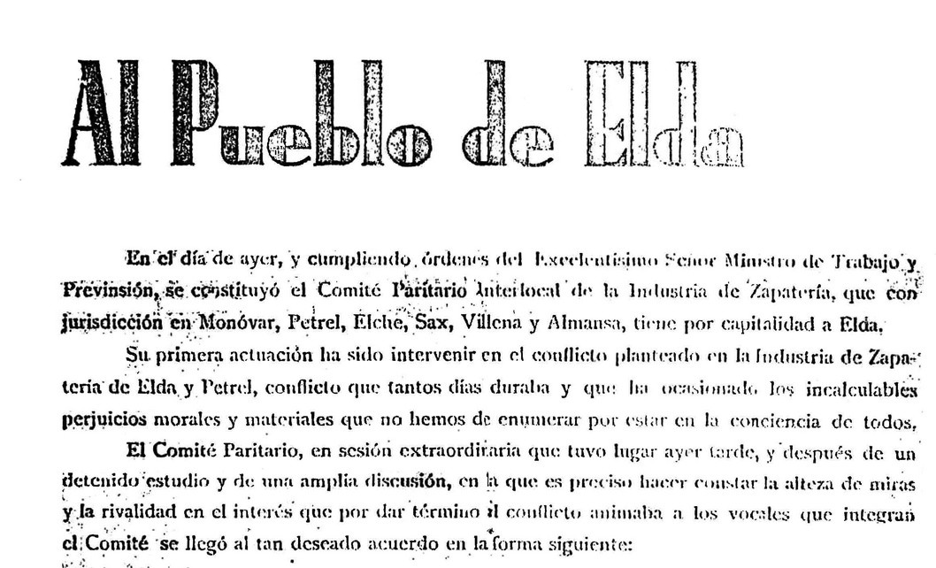 La huelga del hilo La huelga del hilo