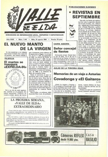 N&uacute;mero 1.441 - 31 de agosto de 1984