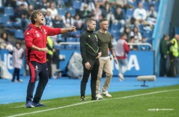 Dani Ponz: "El campo estaba m&aacute;s pesado de lo que acostumbran los jugadores y eso les ha hecho mella"