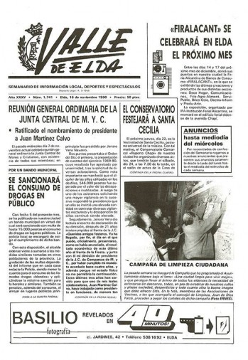 N&uacute;mero 1.741 - 16 de noviembre de 1990