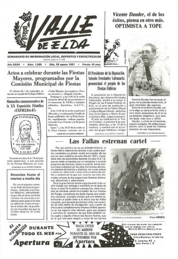 Número 1.585 - 28 de agosto de 1987