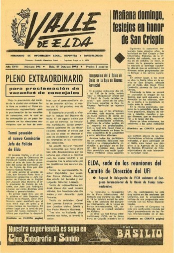 N&uacute;mero 0896 - 27 de octubre de 1973