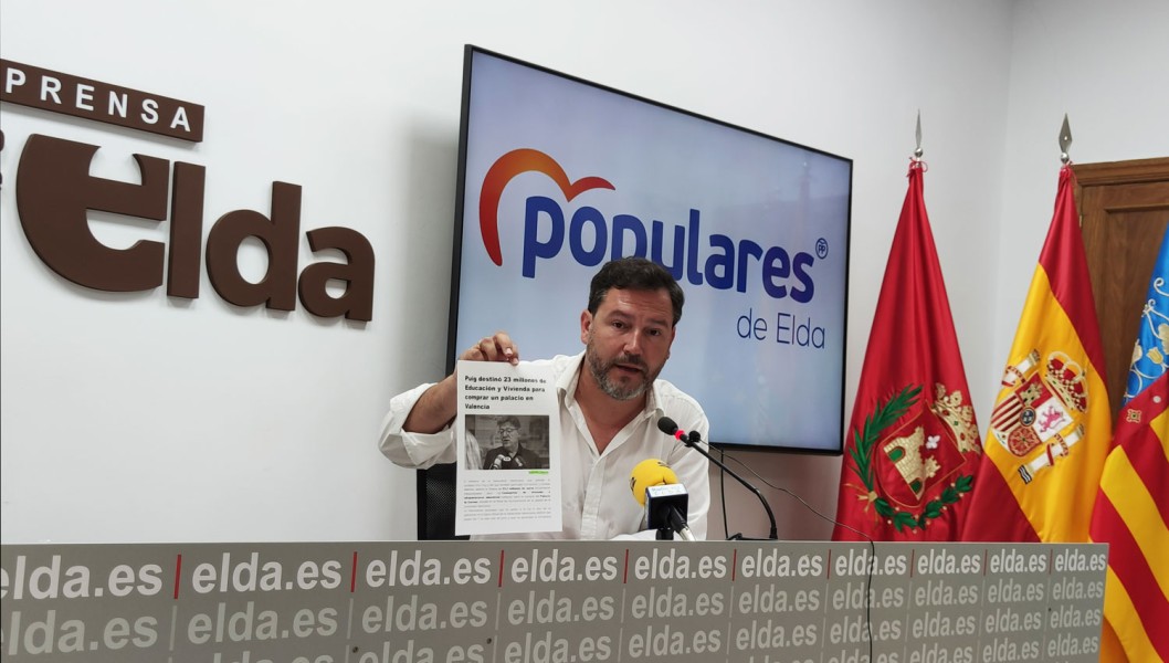 El PP asegura que el PSOE "está contento de la mala o nula gestión del Plan Edificant" en Elda El PP asegura que el PSOE "está contento de la mala o nula gestión del Plan Edificant" en Elda