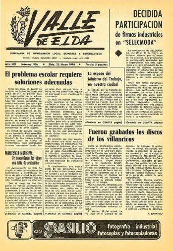 N&uacute;mero 0926 - 25 de mayo de 1974