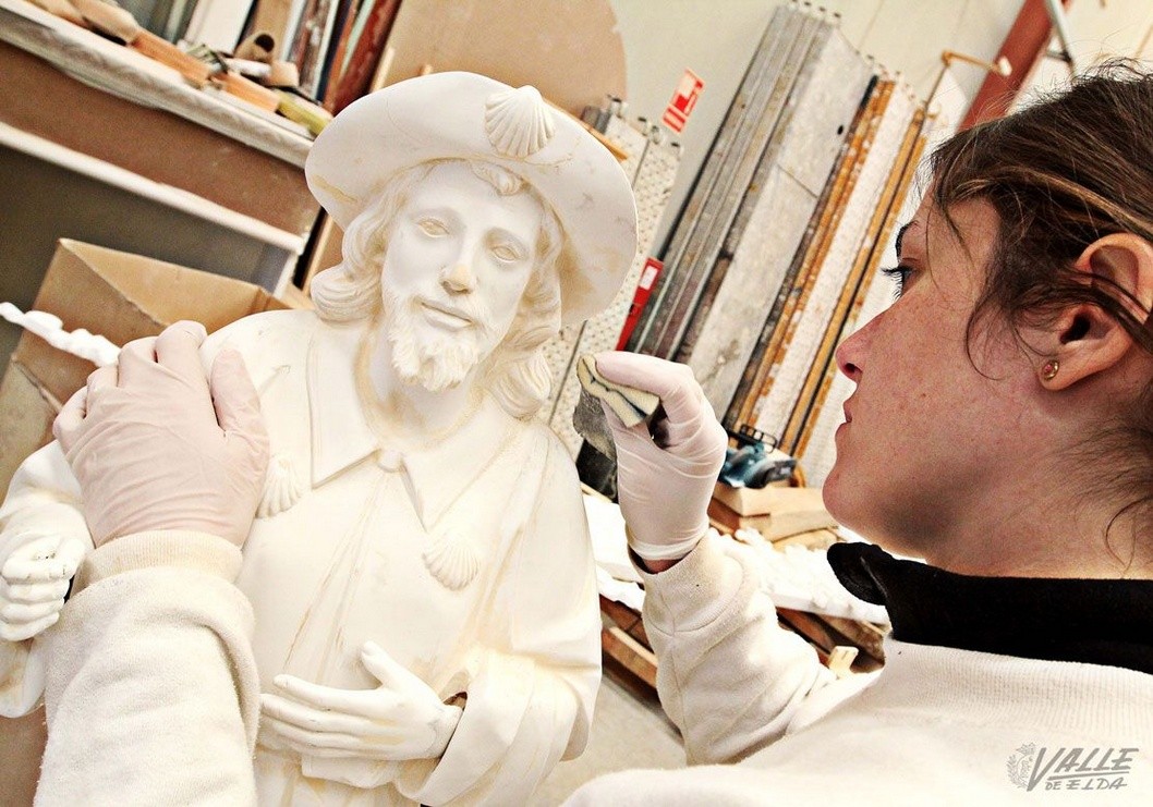 El Taller de arte religioso Julián del Olmo da el salto internacional El Taller de arte religioso Julián del Olmo da el salto internacional