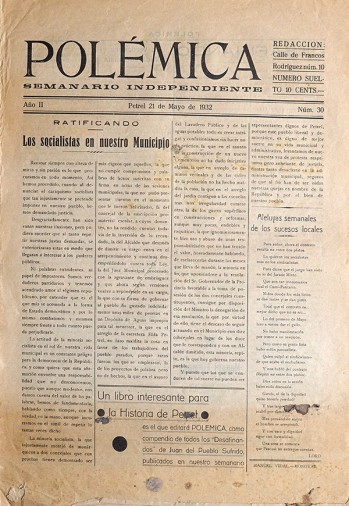 Pol&eacute;mica 30
