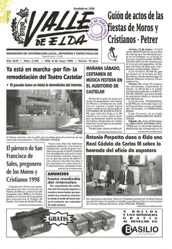 Número 2.102 - 8 de mayo de 1998