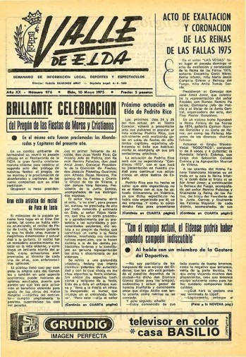 N&uacute;mero 0976 - 10 de mayo de 1975