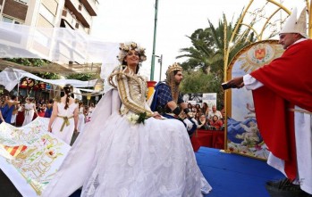 La Entrada Cristiana se traslada a la boda de los Condes de Elda