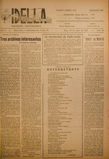 Idella n&ordm; 064 - A&ntilde;o 1927