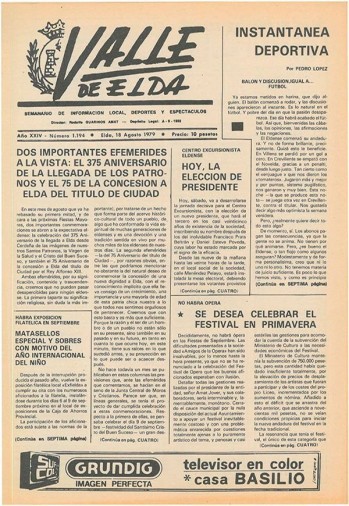 N&uacute;mero 1.194 - 18 de agosto de 1979