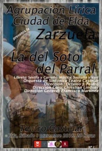Los "L&iacute;ricos eldenses" reponen La del soto del parral en el Teatro Castelar