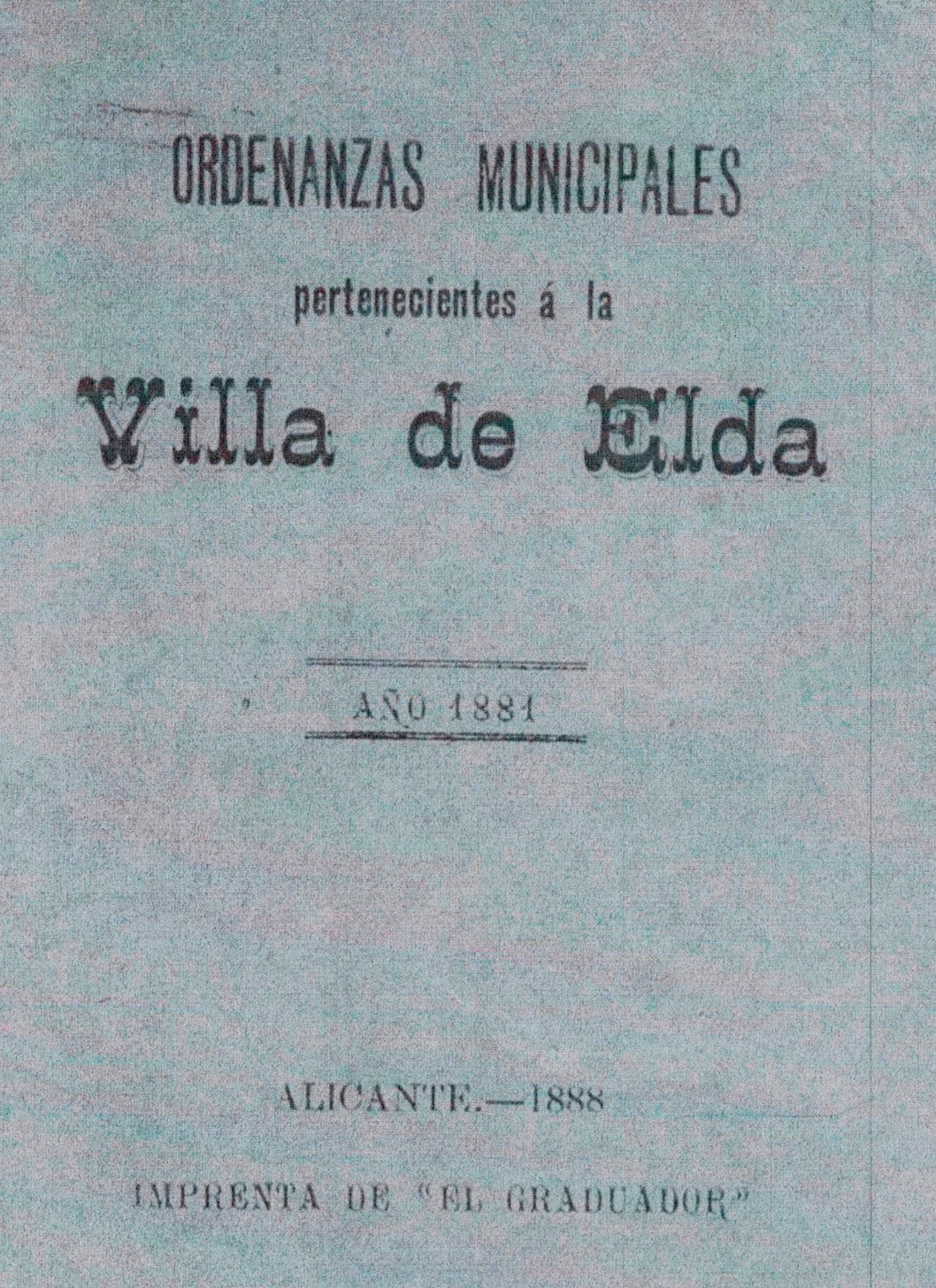 Nuevas ordenanzas municipales en Elda Nuevas ordenanzas municipales en Elda