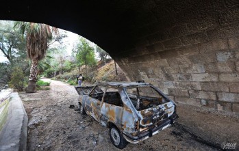 Roban y queman el primer Ford Fiesta que lleg&oacute; a Elda hace 40 a&ntilde;os