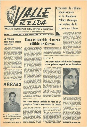 N&uacute;mero 0608 - 20 de abril de 1968
