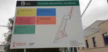 Petrer renueva la se&ntilde;al&eacute;tica del Pol&iacute;gono Salinetas