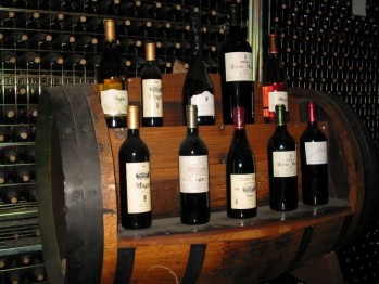 La botella de vino