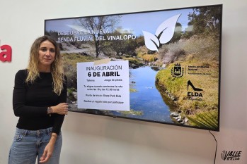 Nueva ruta junto al r&iacute;o Vinalop&oacute;
