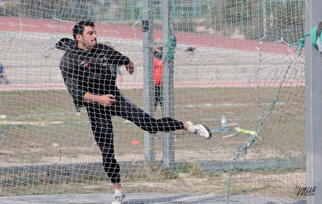 El subcampeón europeo de atletismo Jorge Ureña en Elda El subcampeón europeo de atletismo Jorge Ureña en Elda