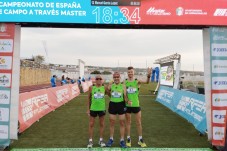 Manuel L&oacute;pez Alacid, subcampe&oacute;n de Espa&ntilde;a de Cross M50 en Hornachuelos