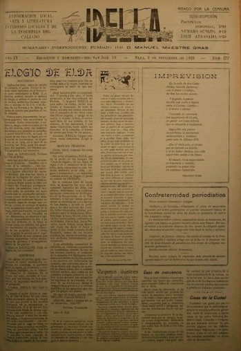 Idella nº 177 - Año 1929