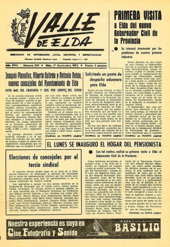 N&uacute;mero 0899 - 17 de noviembre de 1973