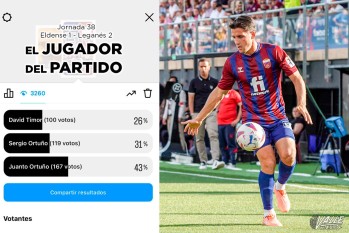 Juanto Ortu&ntilde;o, elegido mejor jugador ante el Legan&eacute;s