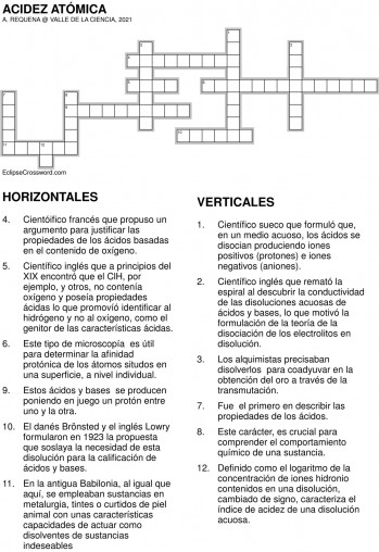 Acidez at&oacute;mica