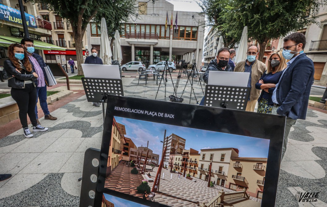 La Plaça de Baix de Petrer duplicará su tamaño gracias a una renovación integral La Plaça de Baix de Petrer duplicará su tamaño gracias a una renovación integral