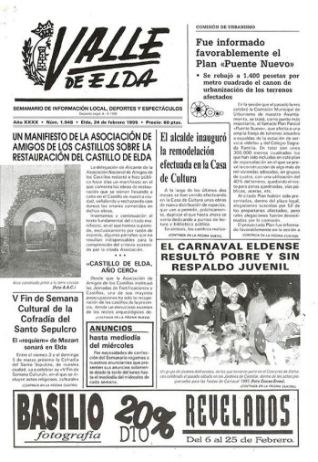 N&uacute;mero 1.948 - 24 de febrero de 1995