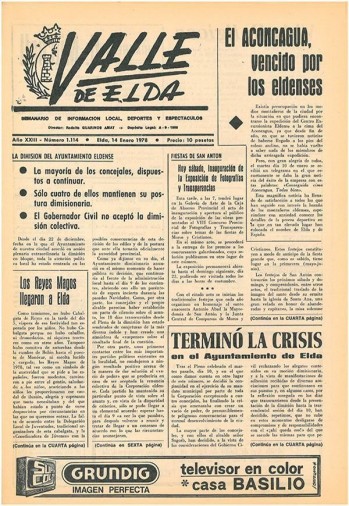 N&uacute;mero 1.114 - 14 de enero de 1978