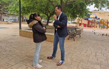Rub&eacute;n Alfaro anuncia la remodelaci&oacute;n del parque Rosal&iacute;a de Castro del barrio Nueva Fraternidad