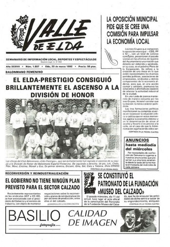 N&uacute;mero 1.807 - 20 de marzo de 1992