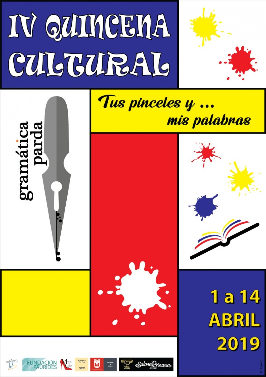 Tus pinceles y… mis palabras: llega la IV Quincena de Gramática Parda Tus pinceles y… mis palabras: llega la IV Quincena de Gramática Parda