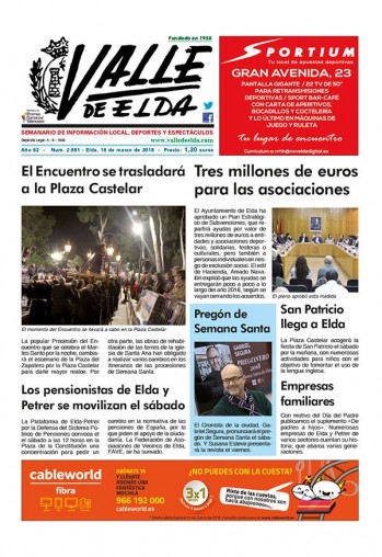 N&uacute;mero 2.981 - 16 de marzo de 2018