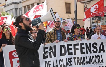 M&aacute;s de 1.300 personas convierten la manifestaci&oacute;n del 1 de Mayo en la m&aacute;s participativa de los &uacute;ltimos a&ntilde;os 