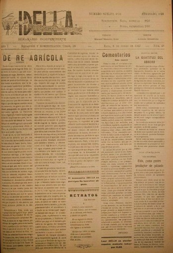 Idella n&ordm; 048 - A&ntilde;o 1927