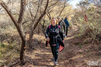 Cientos de personas inauguran la nueva ruta del pantano