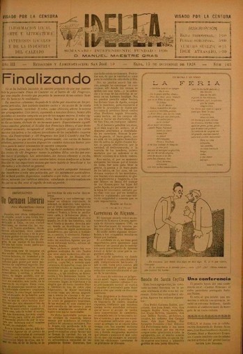 Idella nº 143 - Año 1928